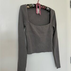 H&M Square Neck Top size L